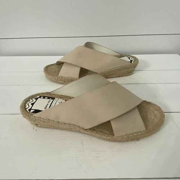 Dolce Vita Loki Sandy Demi Slip On Comfort Espadrilles Wedges Sandals, Size 6 - Picture 9 of 13